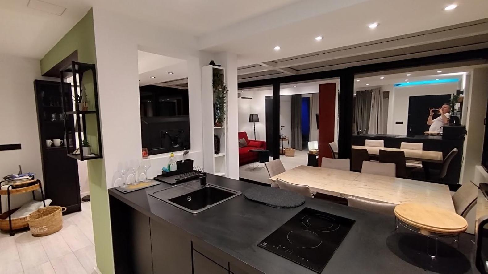 Amazing Sea-Mountain Valley View House With 3 Terraces And Huge Chill Gardens, 5Min From The Sea! بريبير المظهر الخارجي الصورة